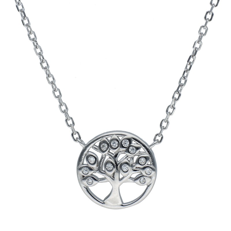 Gargantilla Plata de Ley Árbol de la Vida