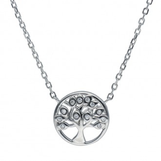 Gargantilla Plata de Ley Árbol de la Vida