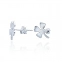 Pendientes Plata de Ley Lucky Clover