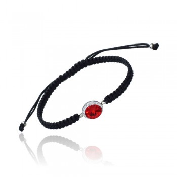 Pulsera Plata de Ley Esencia Luminosa con Cristales Swarovski Light Siam