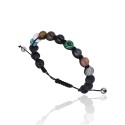 Pulsera Hilo Seda con Piedras Naturales Variadas