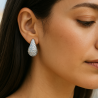 Pendientes de Acero Gota Urban Chic - Las Joyas de Amanda
