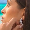 Pendientes de Acero Gota Urban Chic - Las Joyas de Amanda