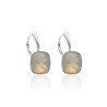 Pendientes Plata de Ley Opal Essence
