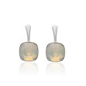 Pendientes Plata de Ley Opal Essence
