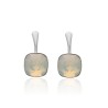 Pendientes Plata de Ley Opal Essence