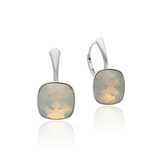 Pendientes Plata de Ley Opal Essence