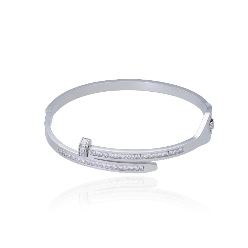 Pulsera de Acero Clavo Radiante