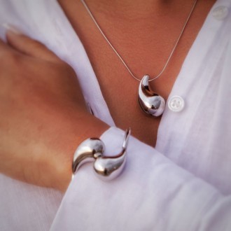 Pulsera de Acero Fusión de Gotas