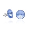 Pendientes Plata de Ley Rivoli Brillo Supremo Light Sapphire