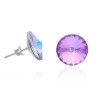 Pendientes Plata de Ley Rivoli Brillo Supremo Vitrail Light