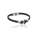 Pulsera Acero Trenzada Nautic
