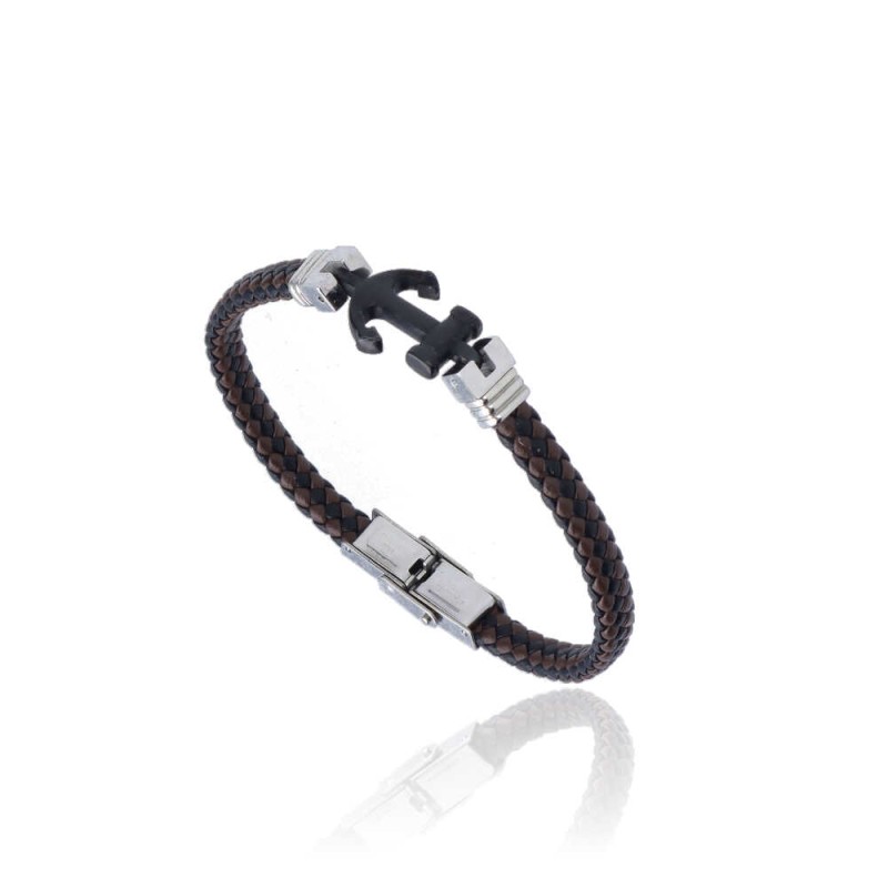 Pulsera Acero Trenzada Nautic