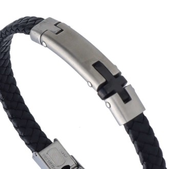 Pulsera de Acero Cross Style