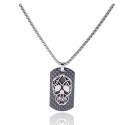 Collar de Acero Rebel Skull