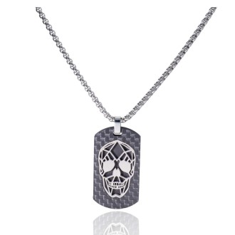 Collar de Acero Rebel Skull