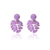 Pendientes Jungle Spirit Violeta
