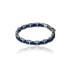Pulsera de Acero Cyclist Style Azul
