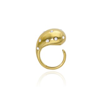 Anillo de Acero Destellos Infinity
Chapado Oro 14k,