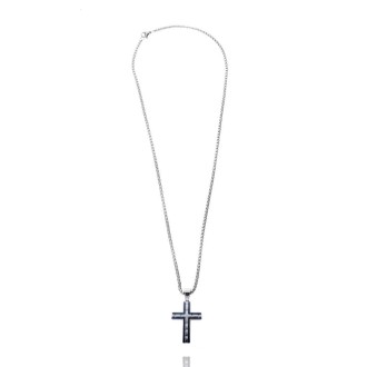Collar de Acero Cross Urban Blue
