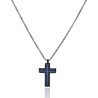 Collar de Acero Midnight Cross
