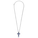 Collar de Acero Midnight Cross
