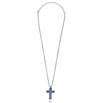 Collar de Acero Midnight Cross