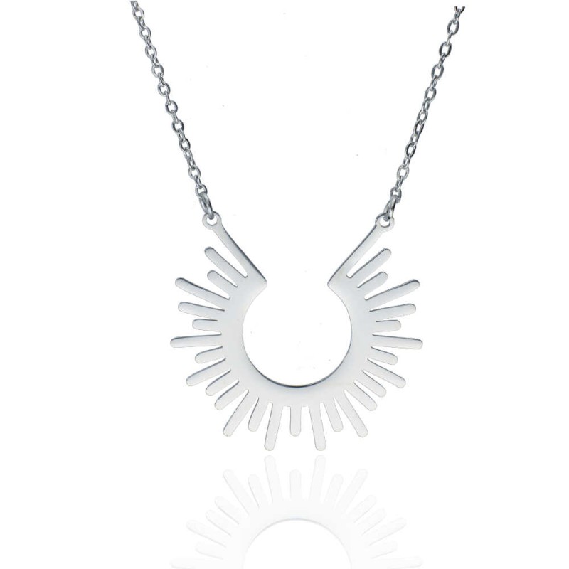 Collar de Acero Rayos de Sol