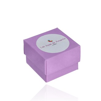 Estuche Pendientes Plata de Ley Perla Esencial 5mm