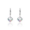 Pendientes Plata de Ley Rainbow Diamond