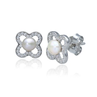 Conjunto Plata de Ley Flor Barcelona