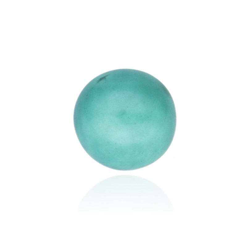 Bola de Cerámica 22mm Azul Turquesa para Pulsera Esencia