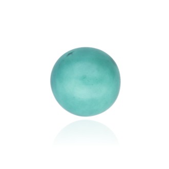Bola de Cerámica 22mm Azul Turquesa para Pulsera Esencia