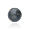 Bola de Cerámica 22mm Azul Plomo para Pulsera Esencia