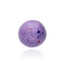 Bola de Cerámica 22mm Lila con pintas para Pulsera Esencia