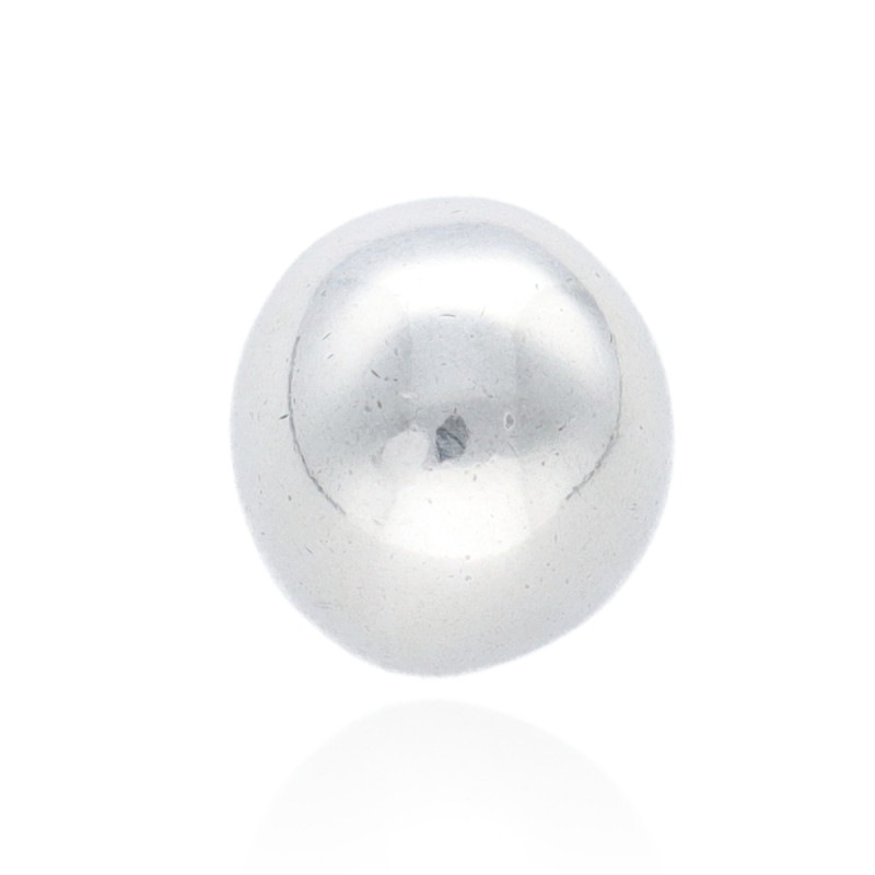 Bola de Metal 22mm Baño Plata para Pulsera Esencia