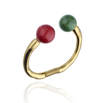 Pulsera Dual Esencia Dorada