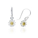 Pendientes Plata de Ley Daisy Shine