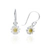 Pendientes Plata de Ley Daisy Shine