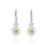 Pendientes Plata de Ley Daisy Shine