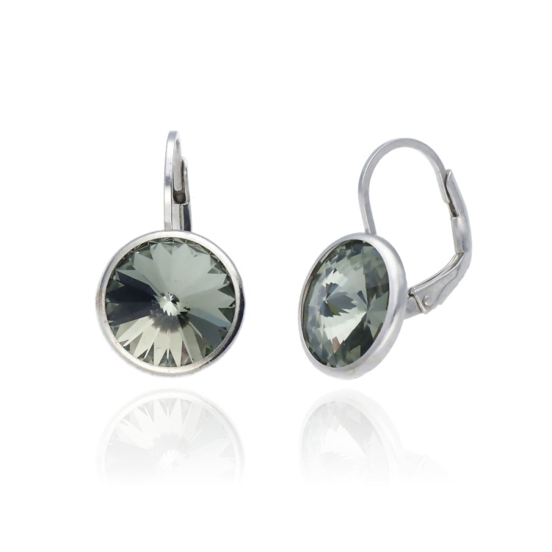 Pendientes Plata de Ley Brillo Eterno Black Diamond