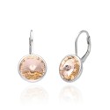 Pendientes Plata de Ley Brillo Eterno Light Peach