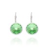 Pendientes Plata de Ley Brillo Eterno Peridot