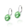 Pendientes Plata de Ley Brillo Eterno Peridot