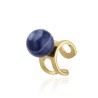 Anillo Esencia Aura Baño Oro 24k Cerámica Lapizlazuli Anillo Esencia Aura Baño Oro 24k Cerámica Lapizlazuli