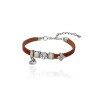 Pulsera Good Vibes Smiley Camel