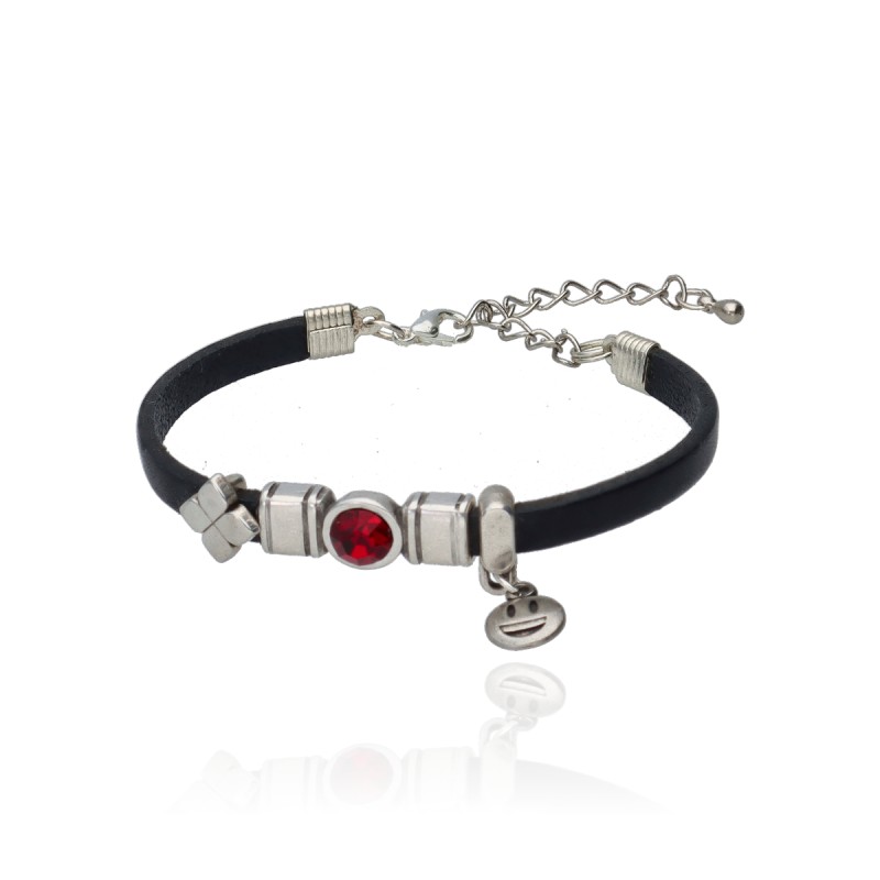 Pulsera Night Vibes Smiley Cristal Swarovski Siam