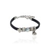 Pulsera Night Vibes Smiley Cristal Swarovski Cristal AB