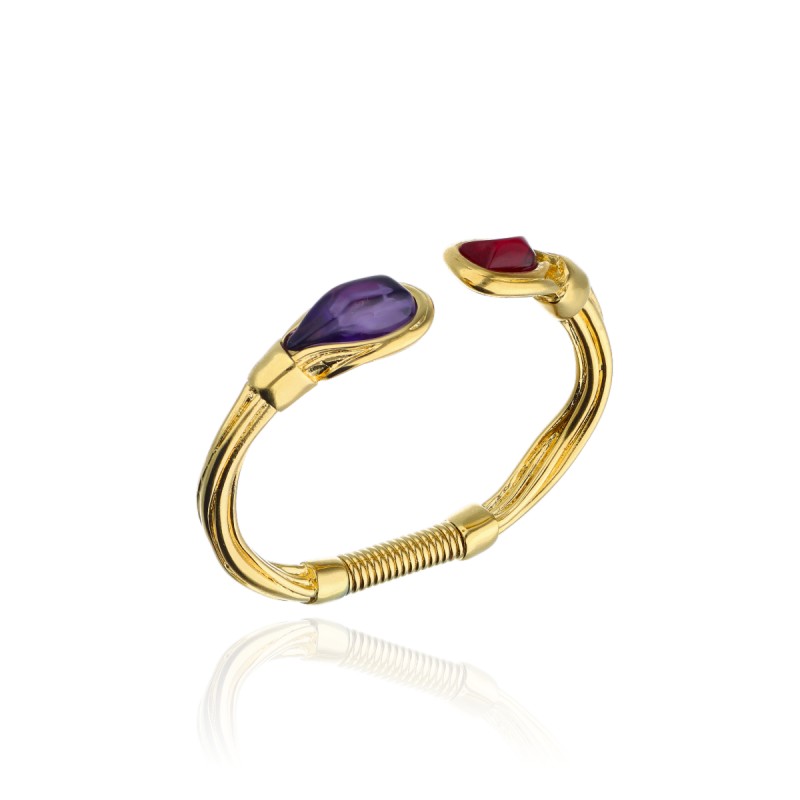Pulsera Dual Touch Oro Zamak Fabricada en España