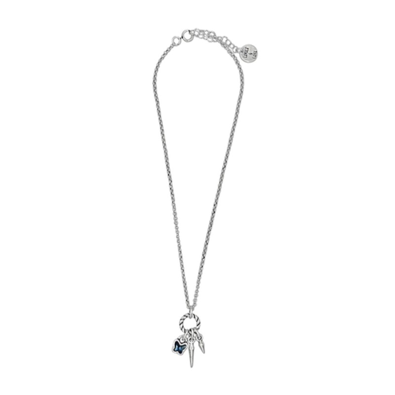 Collar Rebel Butterfly Baño Plata